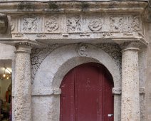 Porte Biaise de l'hôtel d'Agde de Fondousse (XVIème siècle)